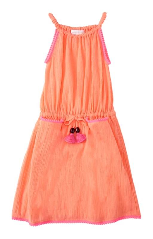 KINDER Girls Lilly& Poppy Kleid Coral
