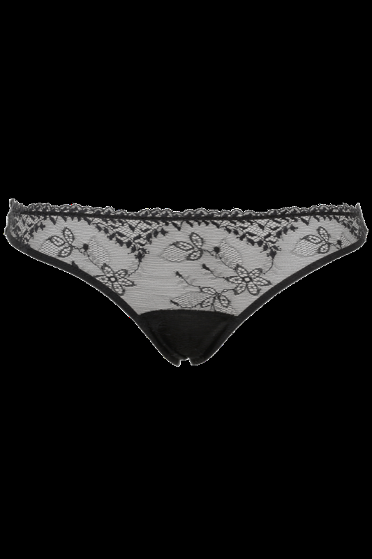 LINGERIE Acapulco String Aus Spitze In Schwarz