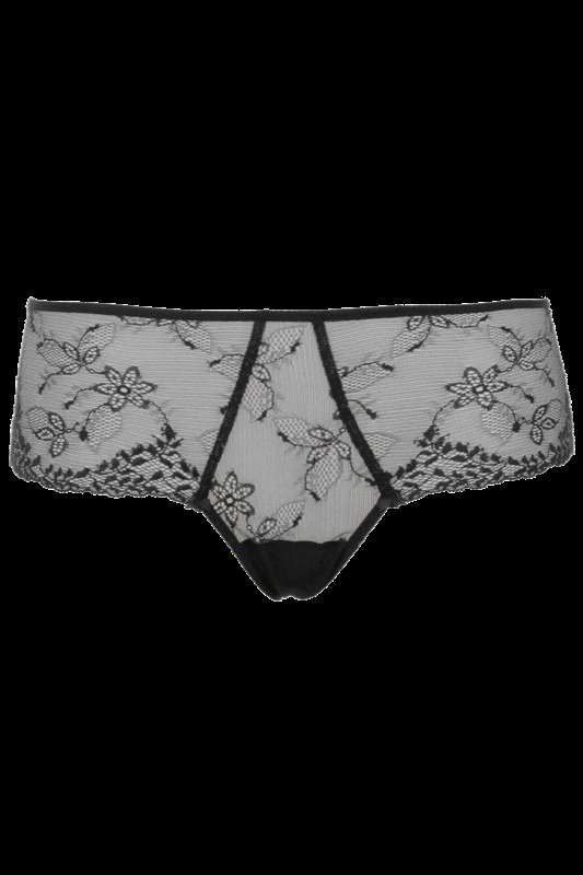 LINGERIE Adria Panty aus Spitze in Schwarz