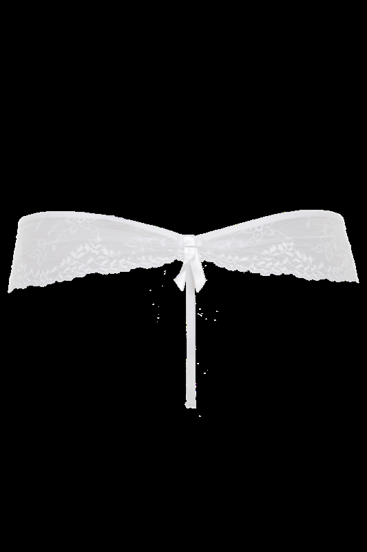 LINGERIE Amalfi G-String Aus Spitze In Off-White