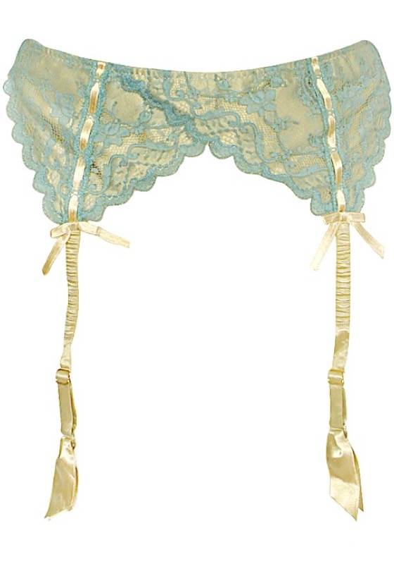 LINGERIE Suspender Belt aus Seide