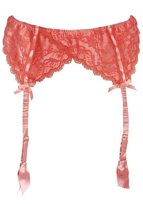 LINGERIE Suspender Belt aus Seide