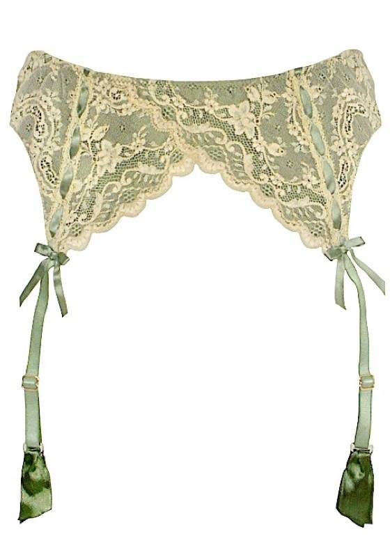 LINGERIE Suspender Belt aus Seide