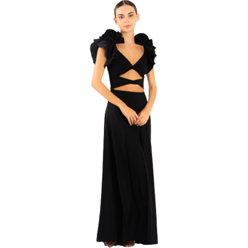 NEUHEITEN Calamari Bodykleid Schwarz