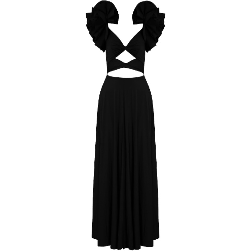 NEUHEITEN Calamari Bodykleid Schwarz