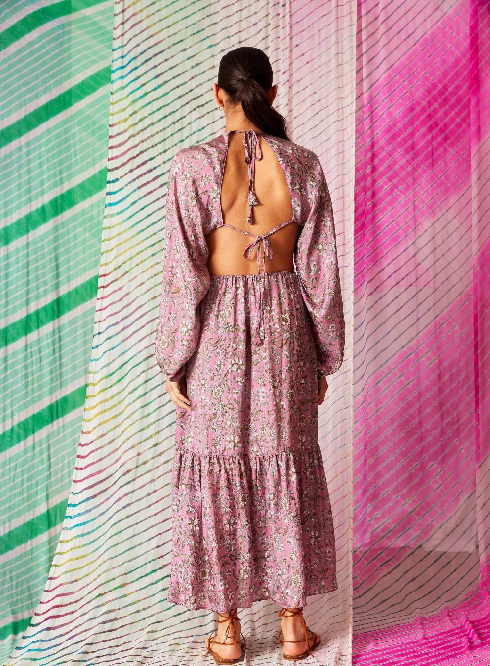 NEUHEITEN Carmen Kleid Pink Lily