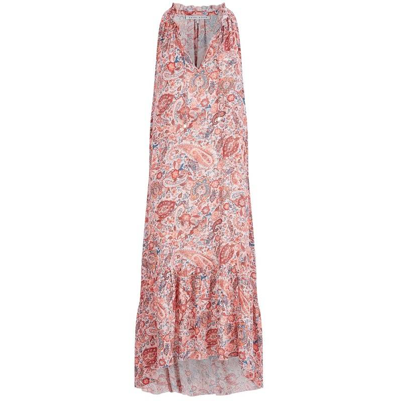 NEUHEITEN Coral Paisley Midikleid