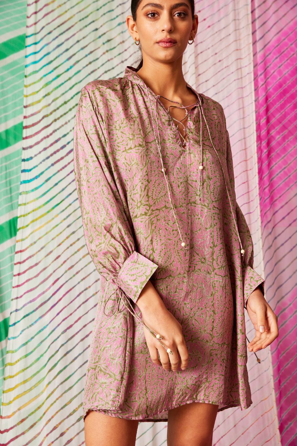 NEUHEITEN Joan Minikleid Cherry Blossom