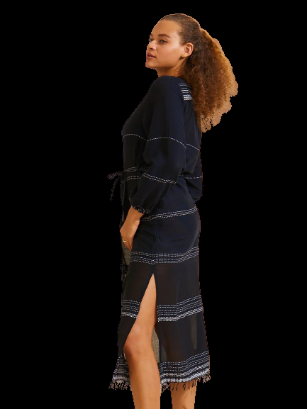 NEUHEITEN Leliti Mantel Black