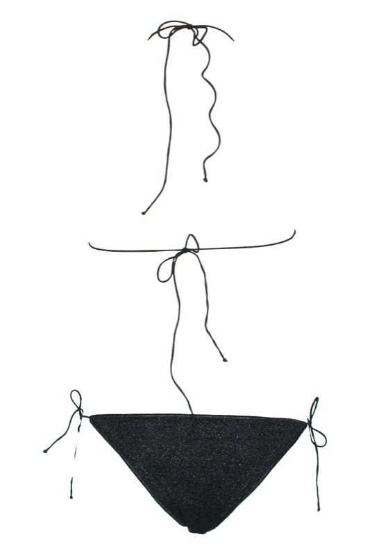 NEUHEITEN Lumière Padded Triangel Bikini Schwarz