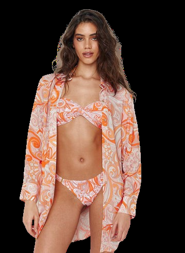 NEUHEITEN Paige Hemd Mirage Orange