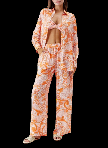 NEUHEITEN Paige Hemd Mirage Orange