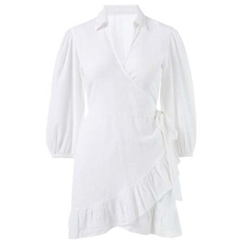 NEUHEITEN Paige Minikleid White