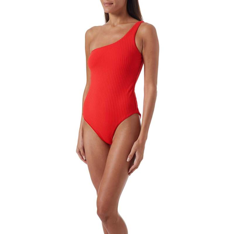 NEUHEITEN Palermo Padded Badeanzug Red Ribbed