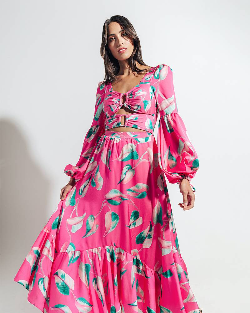 NEUHEITEN Pandola Cut-Out Kleid Pink