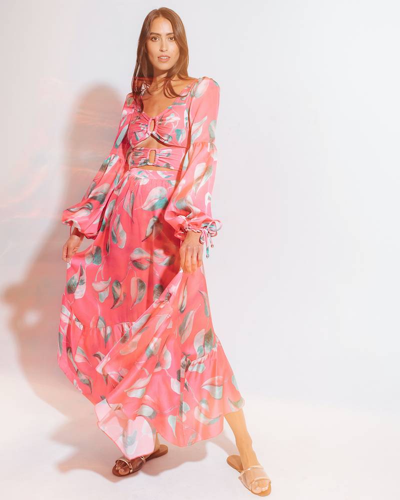 NEUHEITEN Pandola Cut-Out Kleid Pink