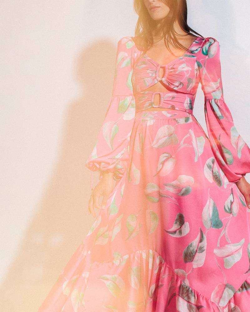 NEUHEITEN Pandola Cut-Out Kleid Pink