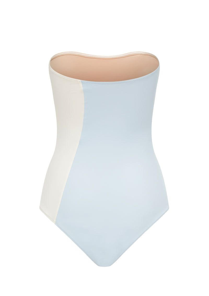 NEUHEITEN Pavana Badeanzug Creme/Skyway