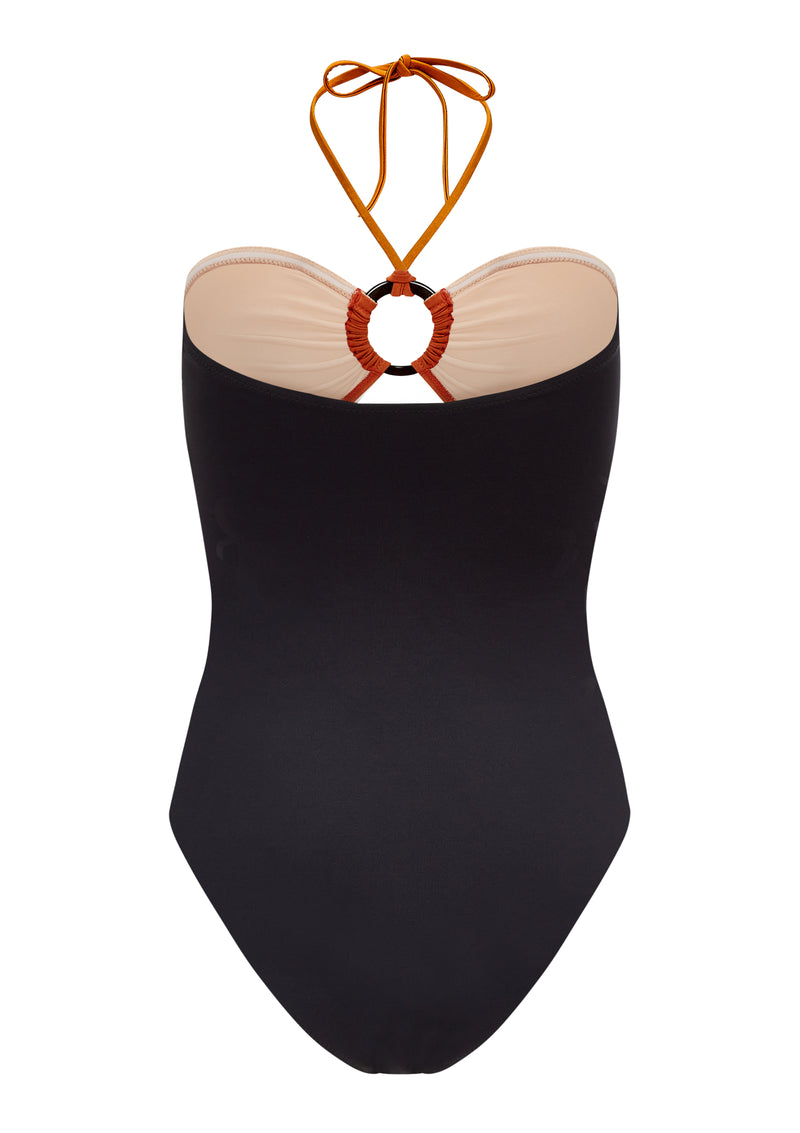 NEUHEITEN Rao Badeanzug Amber/Black/Creme