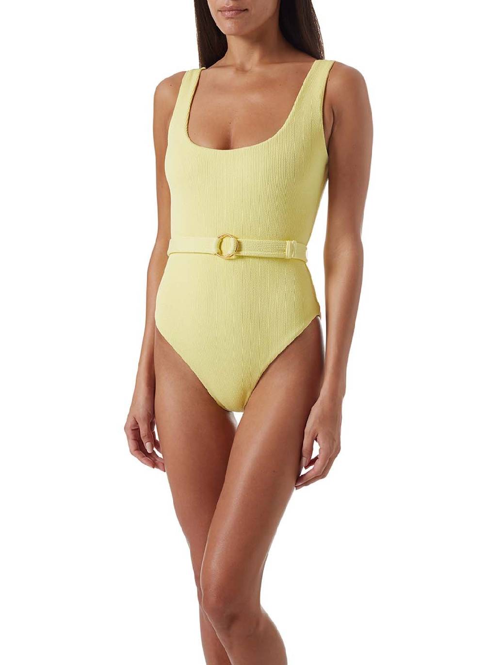 NEUHEITEN Rio Badeanzug Ridges Yellow