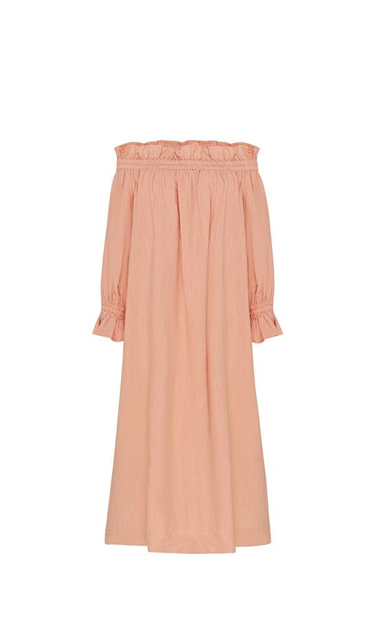 NEUHEITEN Spalla Maxikleid Watermelon