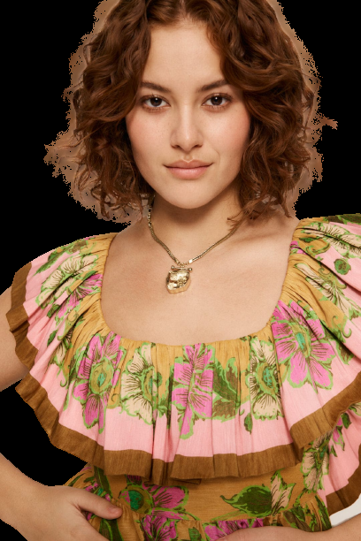 NEUHEITEN Winnie Kleid Mit Rüschen