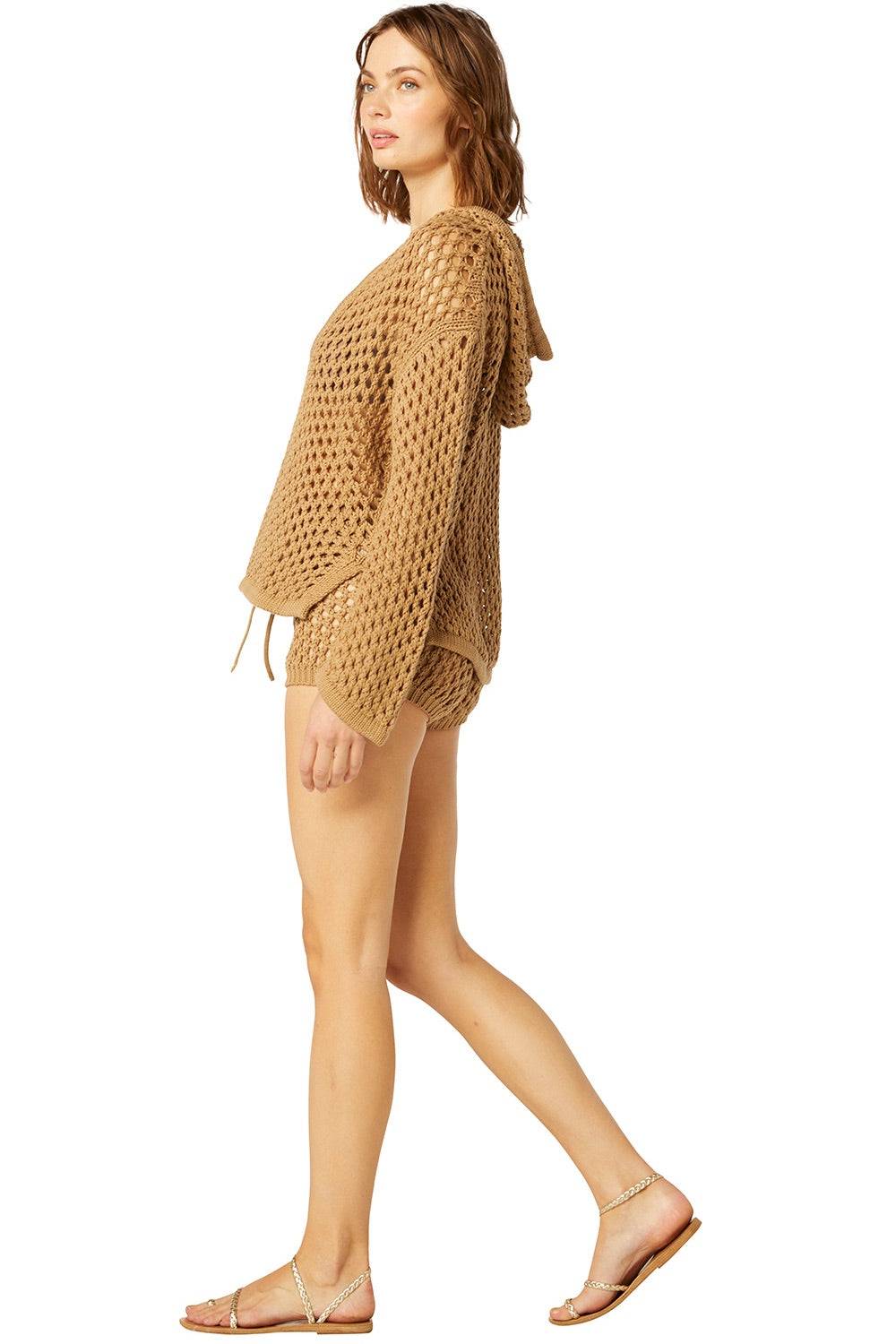 RESORTWEAR Daisy Shorts Mocha