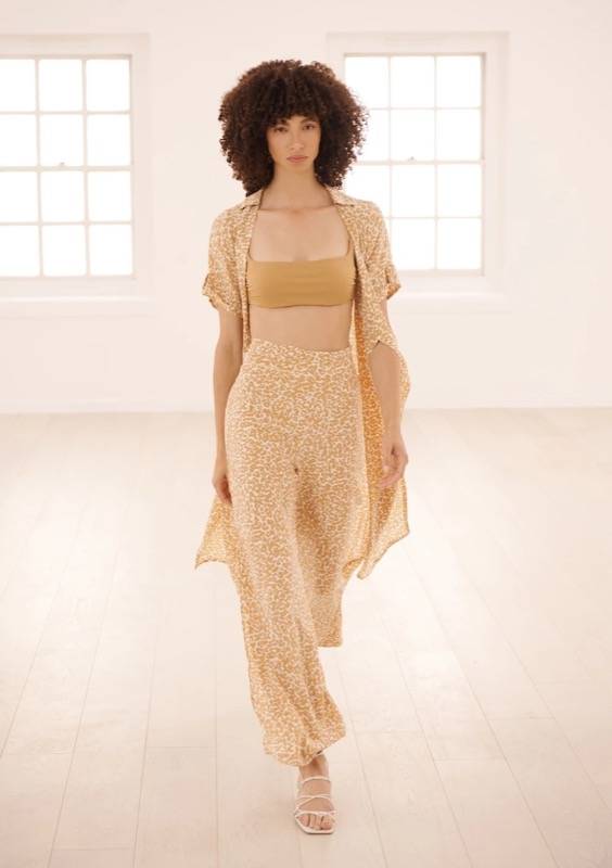 RESORTWEAR Diana Hose Dotty Sand