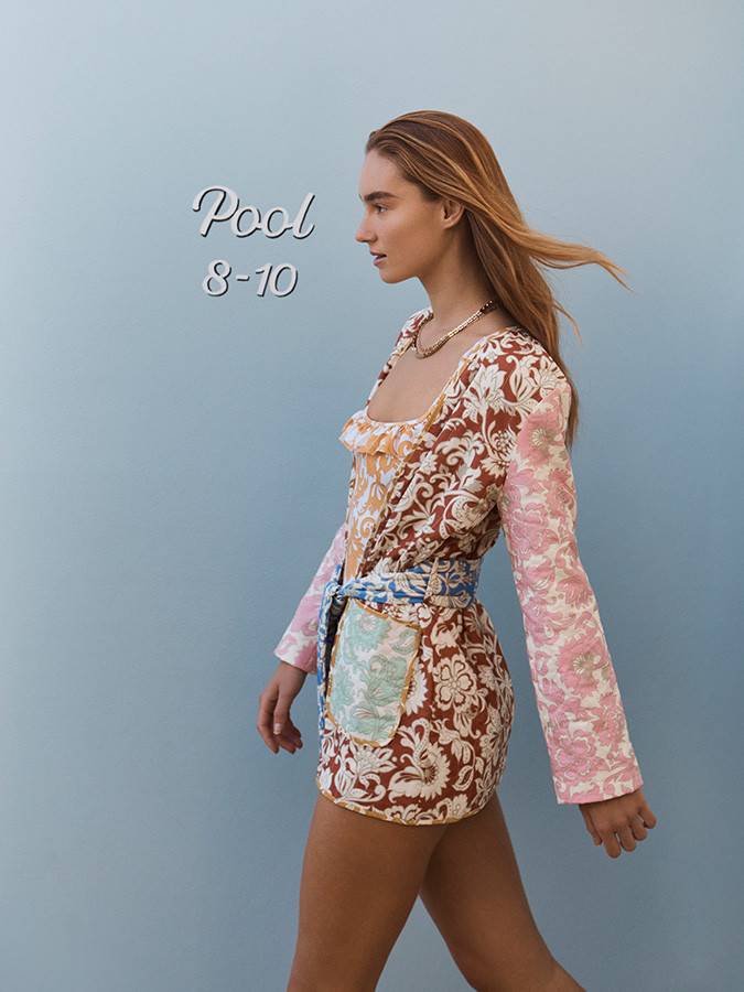 RESORTWEAR Folk Spliced Jacke