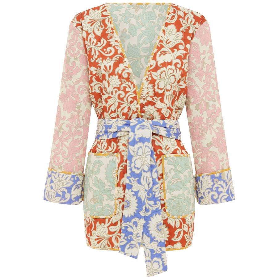 RESORTWEAR Folk Spliced Jacke