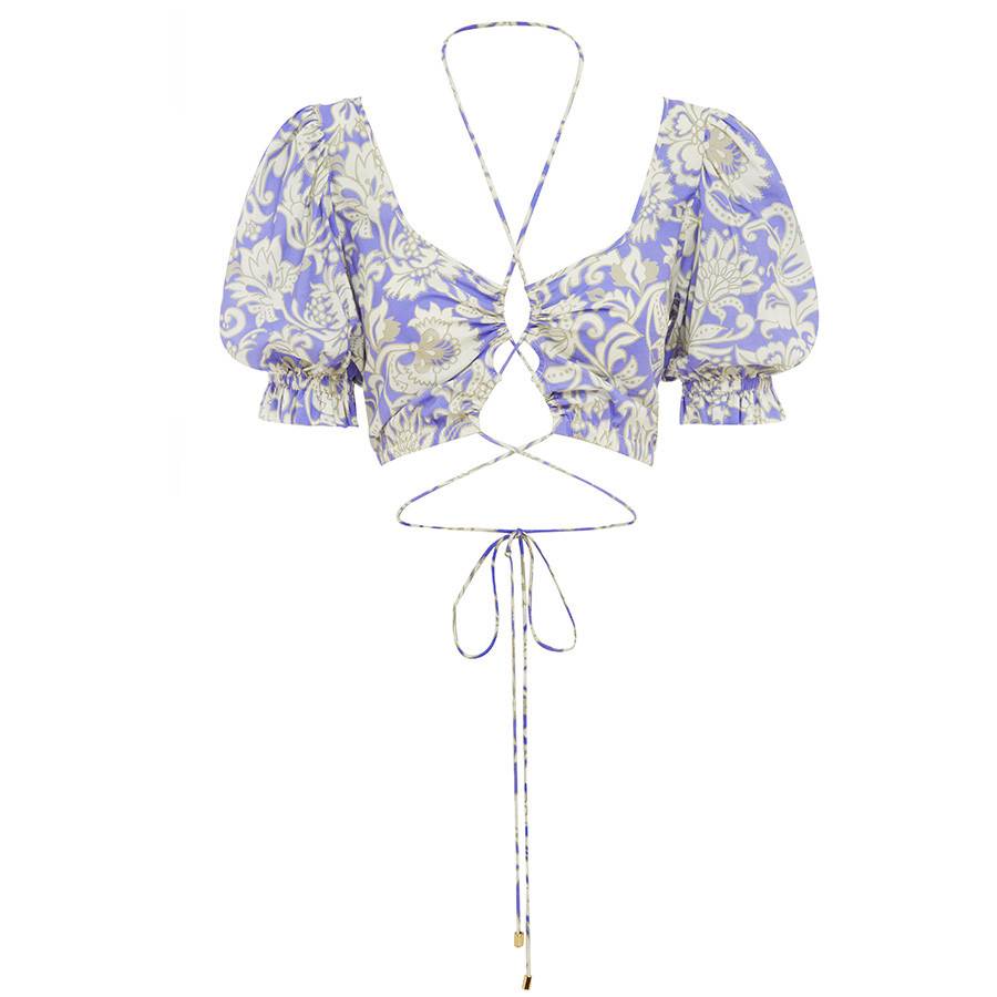 RESORTWEAR Jacaranda Olympia Top