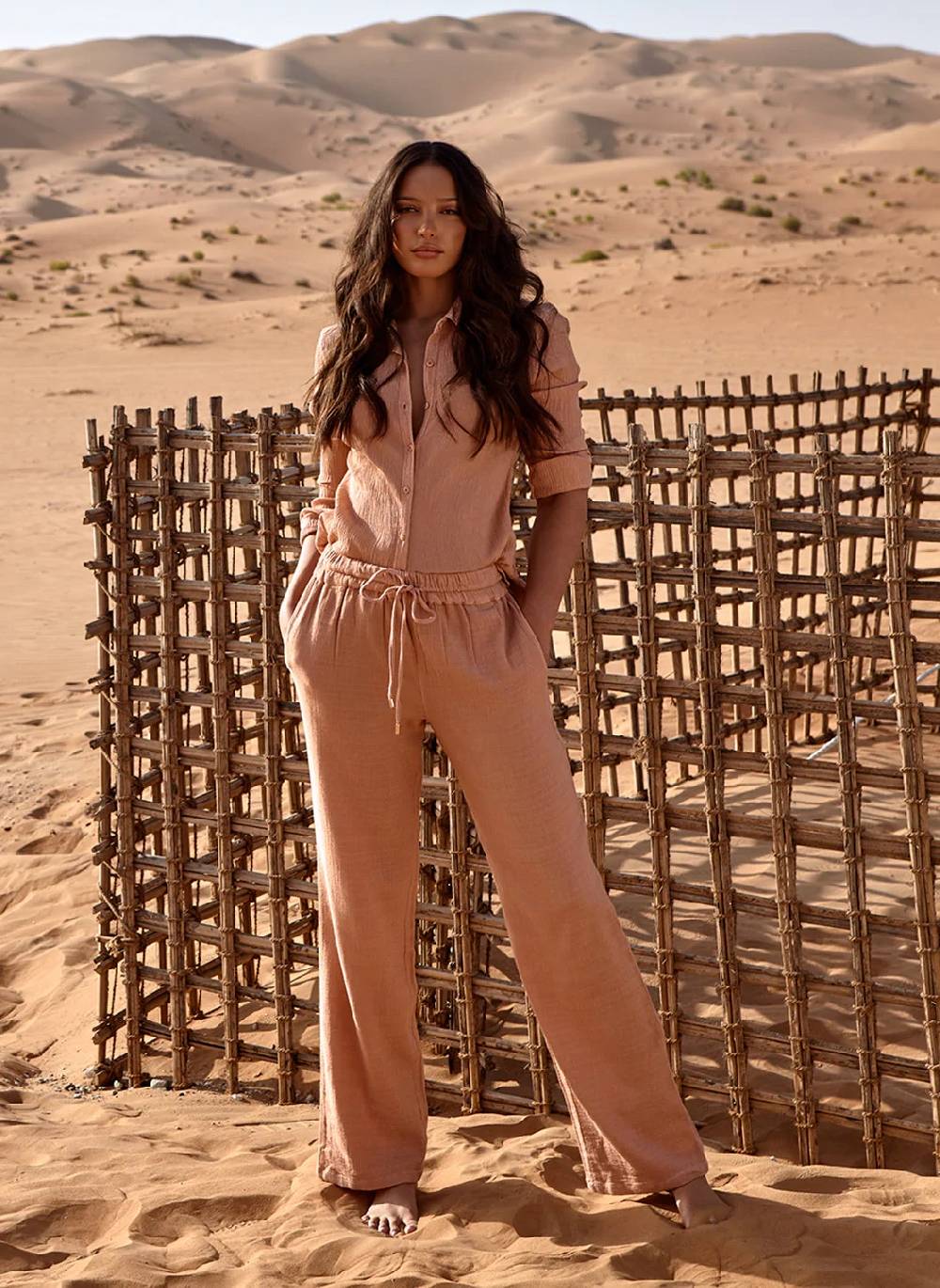 RESORTWEAR Krissy Hose Tan