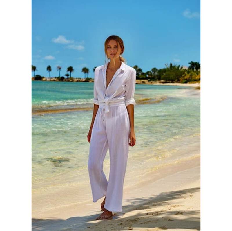 RESORTWEAR Krissy Hose White