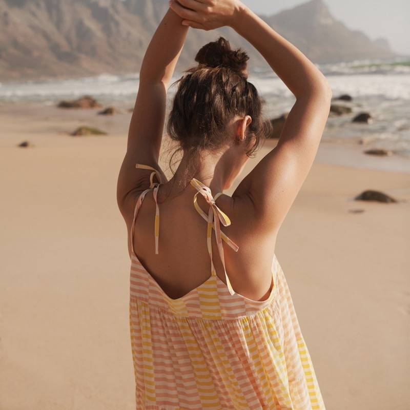 RESORTWEAR Marli Seiden Kleid