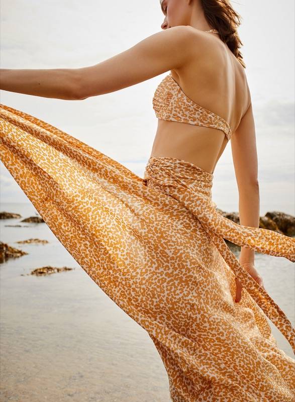 RESORTWEAR Milu Wickelrock Dotty Sand