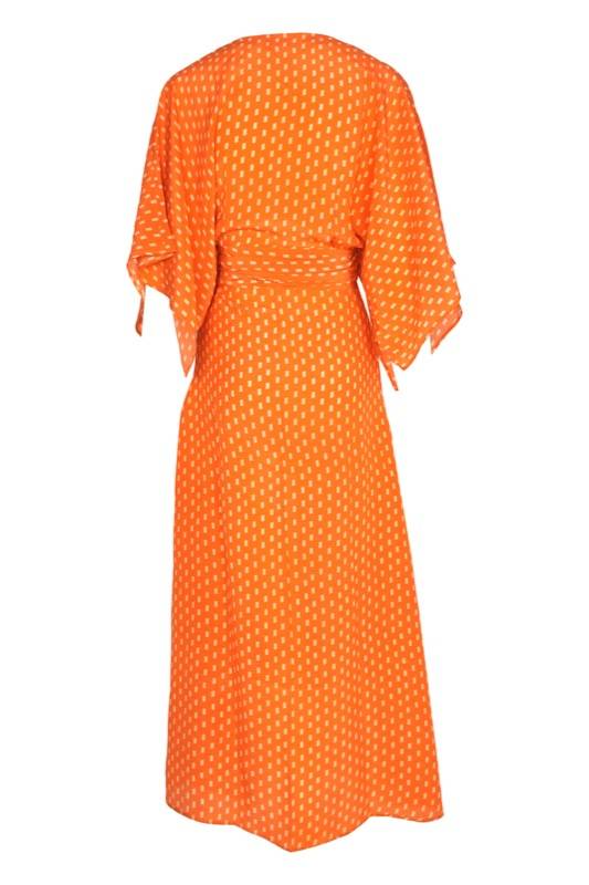 RESORTWEAR Modica Wickelkleid Aus Seide