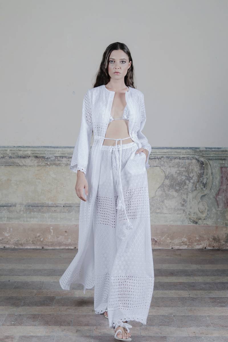 RESORTWEAR San Gallo Hose Weiß