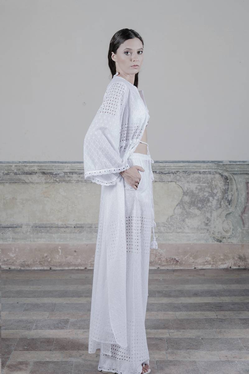 RESORTWEAR San Gallo Hose Weiß