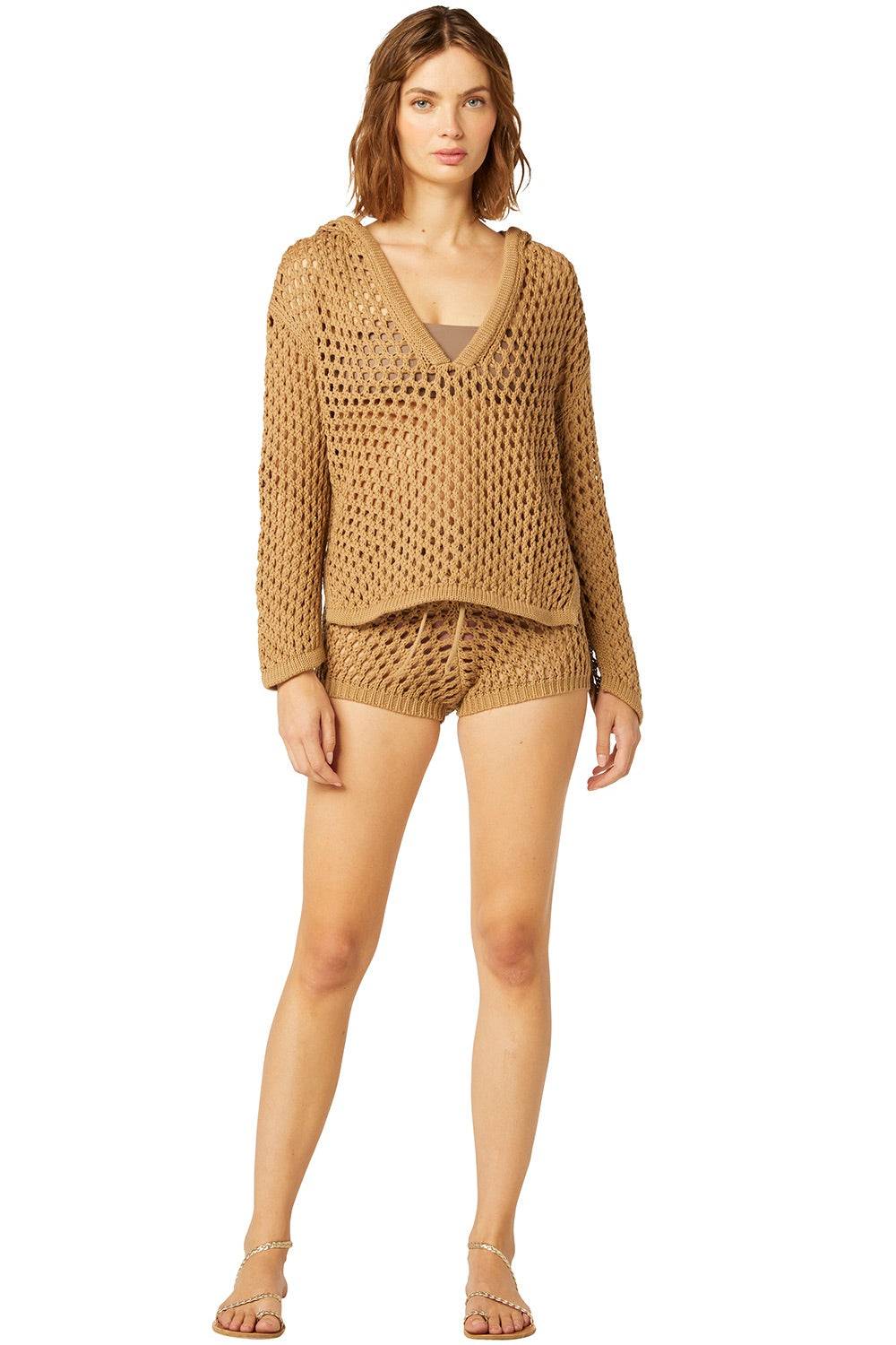 RESORTWEAR Shamani Hoodie Mocha