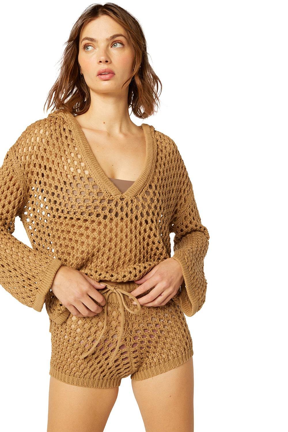 RESORTWEAR Shamani Hoodie Mocha