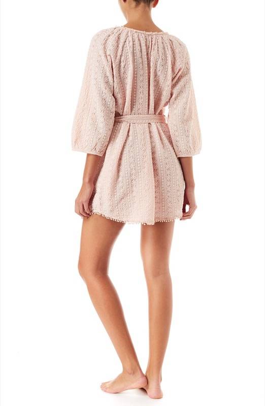 SALE Alicia Besticktes Kleid In Rosa