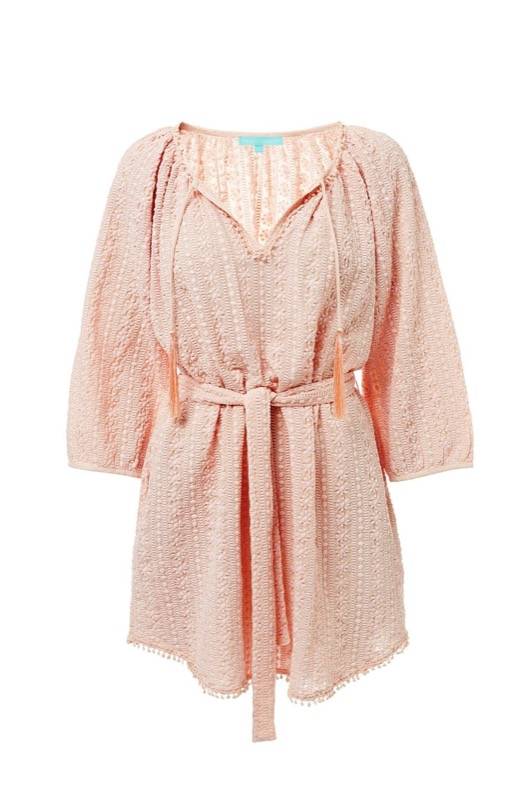 SALE Alicia besticktes Kleid in rosa