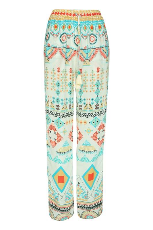 SALE Aztec Hose mit Quasten