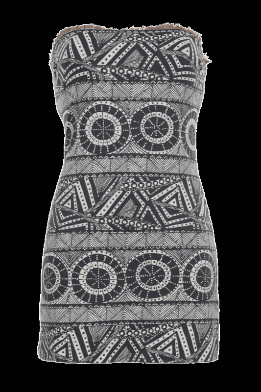 SALE Bandeau Minikleid