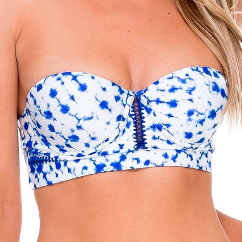 SALE Beautiful Mess Bandeau Push Up Bikini
