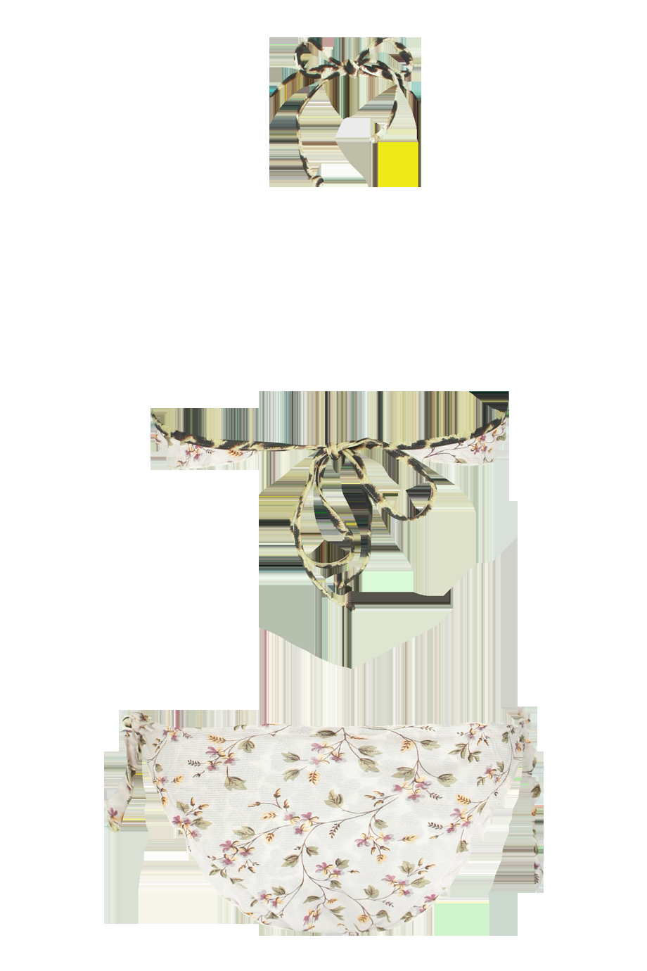 SALE Bedruckter Bügel Bikini