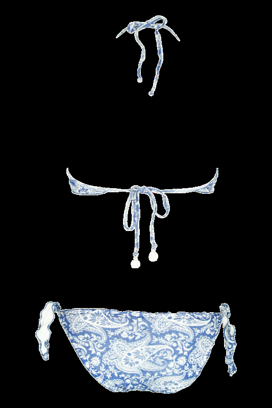 SALE Bedruckter Bügel Bikini Mit Rüschen