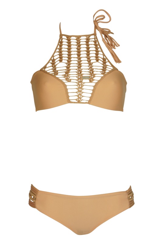 SALE Bingin Neckholder Bikini Zimt