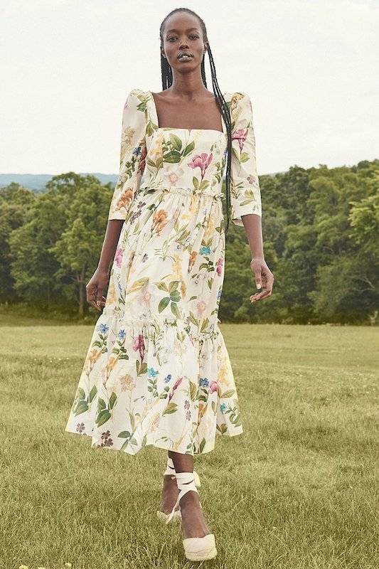 SALE Blue Hill Kleid Off-White