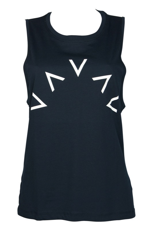 SALE Brentwood Navy Cotton Top